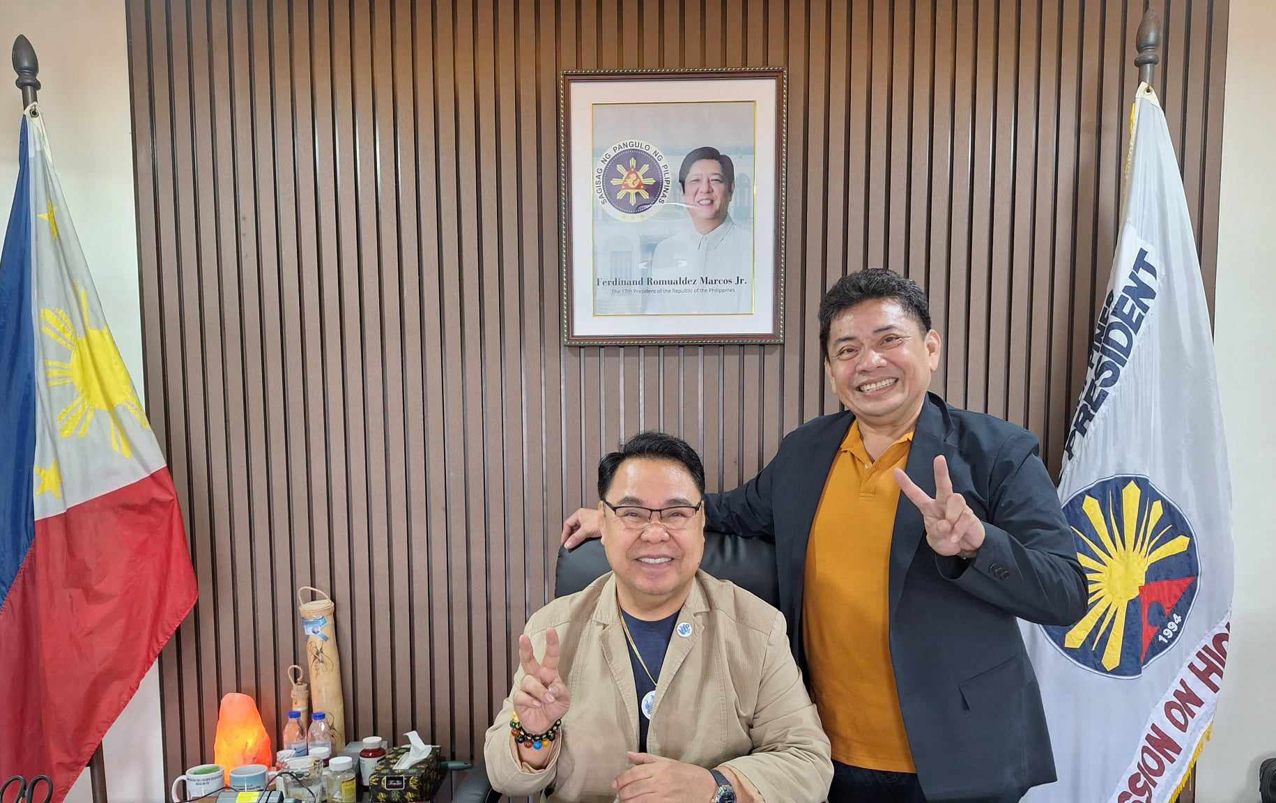 In PHOTOS || Strengthening Institutional Bonds: JHCSC President Rosales Visits Newly Appointed BOT Chair Designate