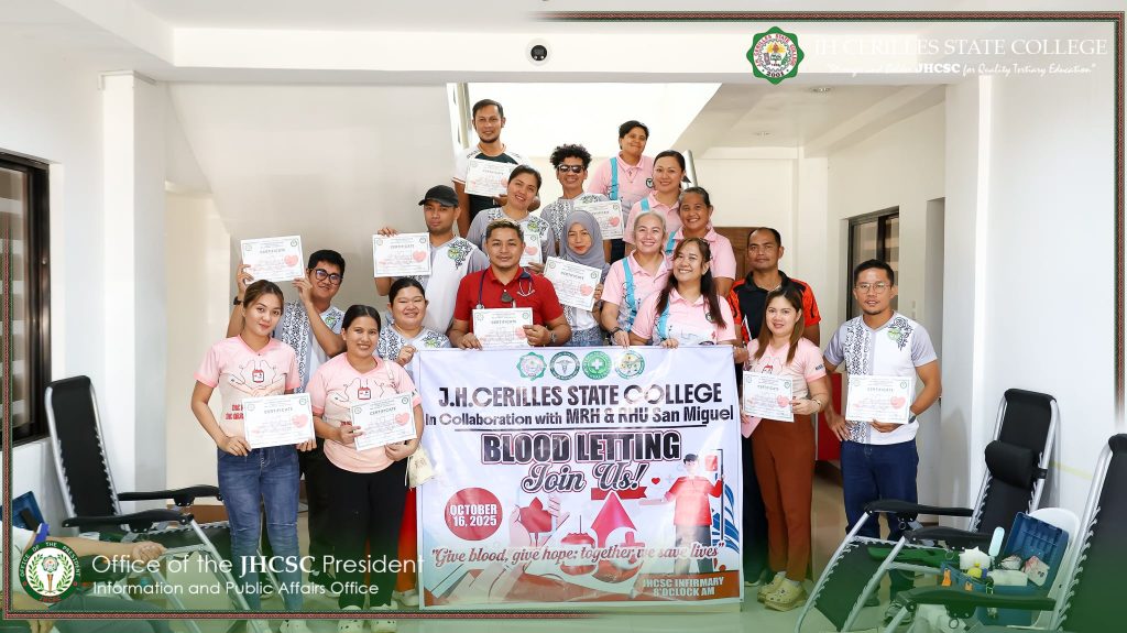 𝐌𝐚𝐫𝐠𝐨𝐬𝐚𝐭𝐮𝐛𝐢𝐠 𝐑𝐞𝐠𝐢𝐨𝐧𝐚𝐥 𝐇𝐨𝐬𝐩𝐢𝐭𝐚𝐥 𝐚𝐧𝐝 𝐑𝐇𝐔 𝐨𝐟 𝐒𝐚𝐧 𝐌𝐢𝐠𝐮𝐞𝐥 𝐏𝐚𝐫𝐭𝐧𝐞𝐫 𝐰𝐢𝐭𝐡 𝐉𝐇𝐂𝐒𝐂 𝐭𝐨 𝐂𝐨𝐧𝐝𝐮𝐜𝐭 𝐁𝐥𝐨𝐨𝐝-𝐋𝐞𝐭𝐭𝐢𝐧𝐠 𝐀𝐜𝐭𝐢𝐯𝐢𝐭𝐲