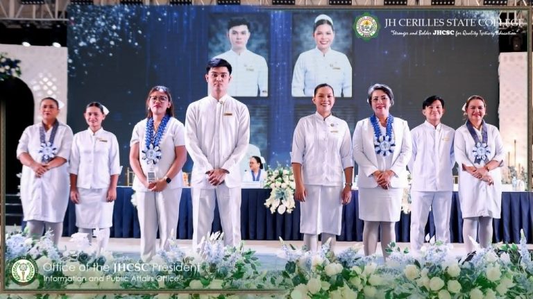𝐉𝐇𝐂𝐒𝐂 𝐒𝐜𝐡𝐨𝐨𝐥 𝐨𝐟 𝐍𝐮𝐫𝐬𝐢𝐧𝐠 𝐇𝐨𝐥𝐝𝐬 𝟏𝟔𝐭𝐡 𝐏𝐢𝐧𝐧𝐢𝐧𝐠 𝐂𝐞𝐫𝐞𝐦𝐨𝐧𝐲 𝐟𝐨𝐫 𝐁𝐚𝐭𝐜𝐡 𝐏𝐚𝐧𝐚𝐜𝐞𝐚